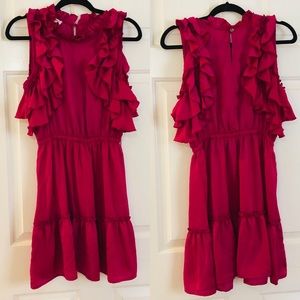 dRA Los Angeles Sleeveless Ruffled Dress - XS 💕